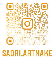 三番町SAORI皮膚科医療アートメイクインスタグラムQRコード