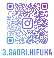 三番町SAORI皮膚科インスタグラムQRコード
